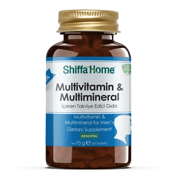 MULTİVİTAMİN & MULTİMİNERAL  - ERKEK  - 1260 mg x 60  TABLET ürün görseli 1