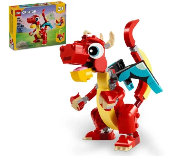 Lego Creator 31145 Red Dragon ürün görseli 1