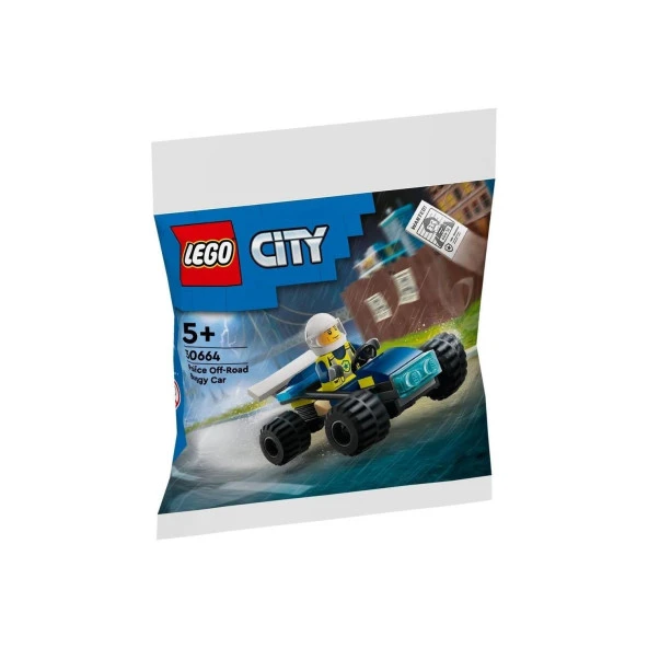 Lego City 30664 Police Off-Road Buggy Car ürün görseli 1