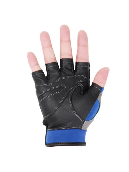 Mustad Half Finger Casting Glove Spin Eldiven - Resim 3