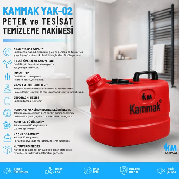 YAK-02 Kammak Petek Temizleme Makinası ürün görseli 1