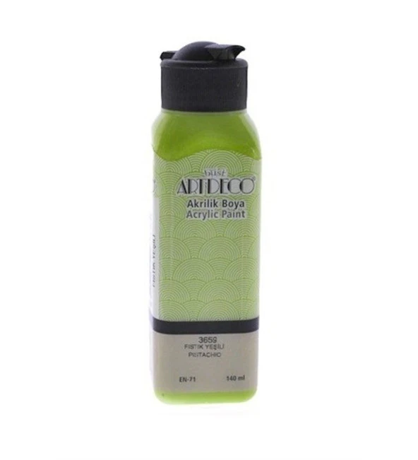 Artdeco Akrilik Boya 140ml Fıstık Yeşili ürün görseli 1