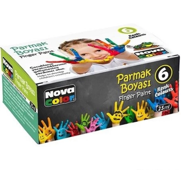 Nova Color Parmak Boyası 12 Renk ürün görseli 1