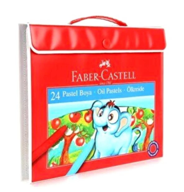 Faber Castell Pastel Boya 24Lü Çantalı ürün görseli 1