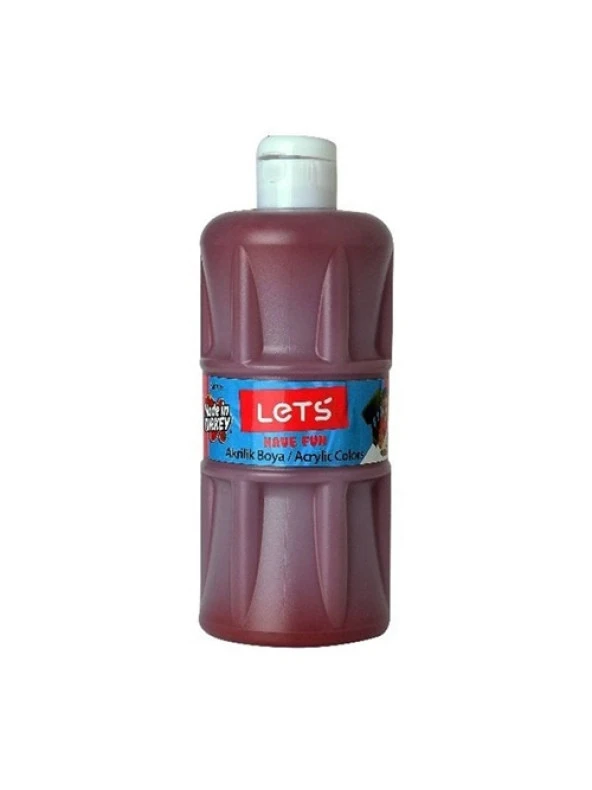 Lets Akrilik Boya 500 Ml Kahverengi ürün görseli 1