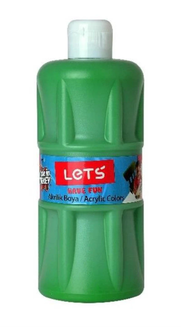 Lets Akrilik Boya 500 Ml Yeşil ürün görseli 1