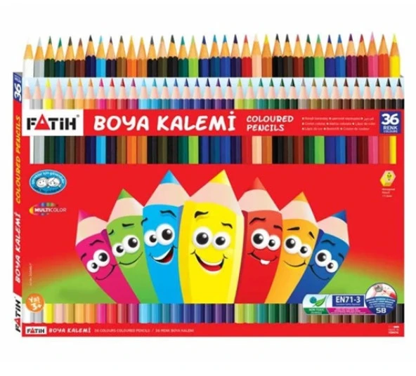 Fatih Kuru Boya Tam Boy 36Lı ürün görseli 1