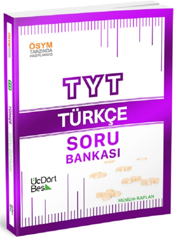 Üçdörtbeş Tyt Türkçe Soru Bankası ürün görseli 1
