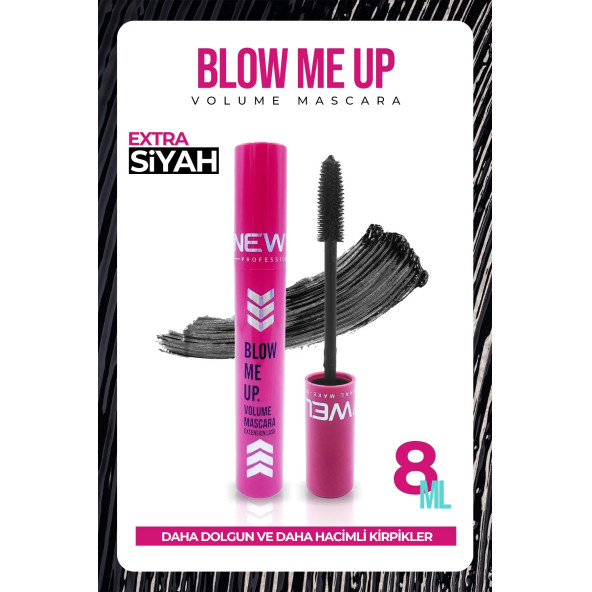 New Well Blow Me Up Volume Mascara 8 ML ürün görseli 1