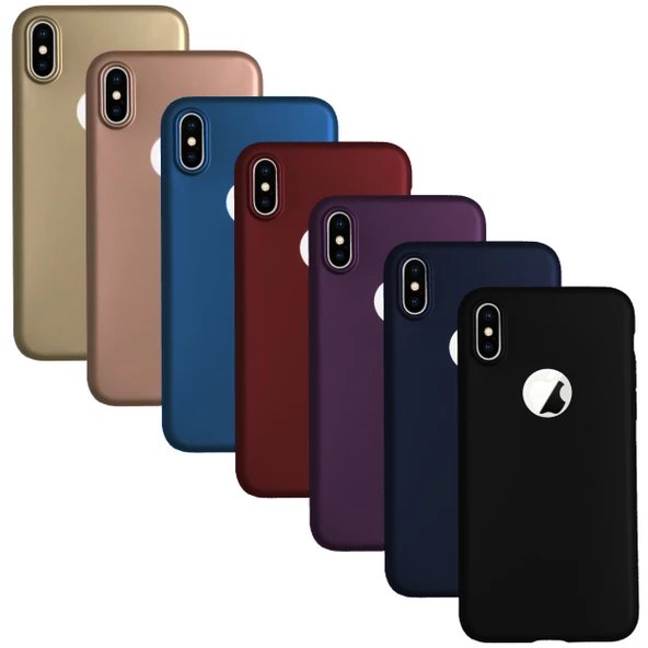 iPhone X / XS Kılıf FitCase PremiumS Silikon Arka Kapak ürün görseli 1
