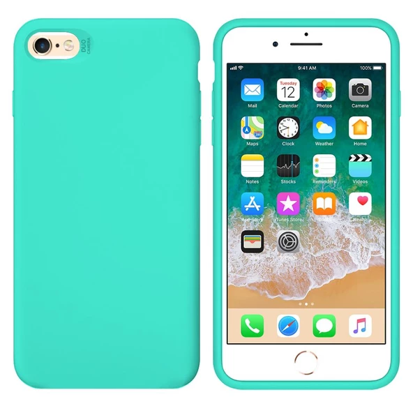 iPhone 7 / 8 Kılıf FitCase PremiumS Silikon Arka Kapak - Resim 10
