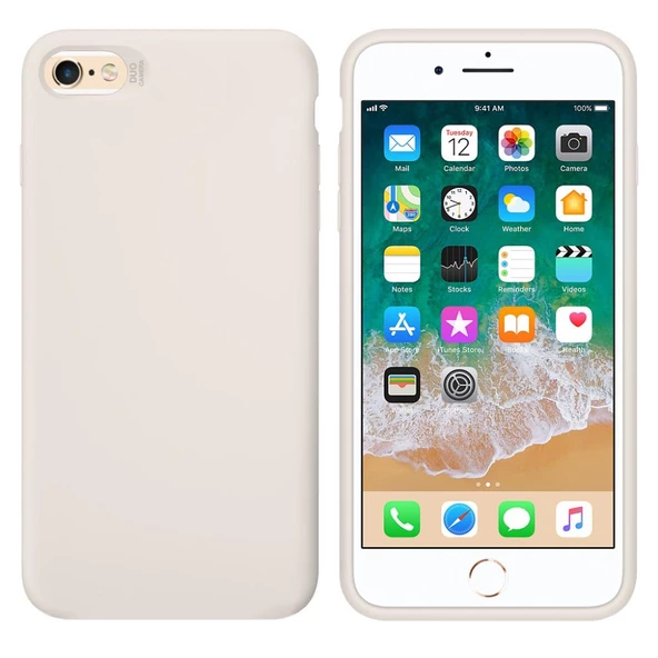 iPhone 7 / 8 Kılıf FitCase PremiumS Silikon Arka Kapak - Resim 12