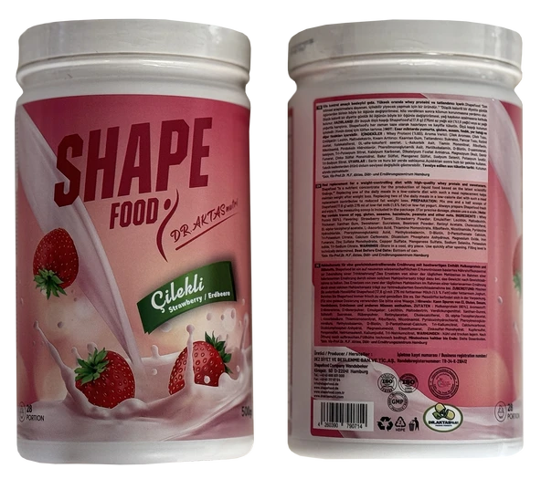 Shape food Gıda cilekli - Resim 6