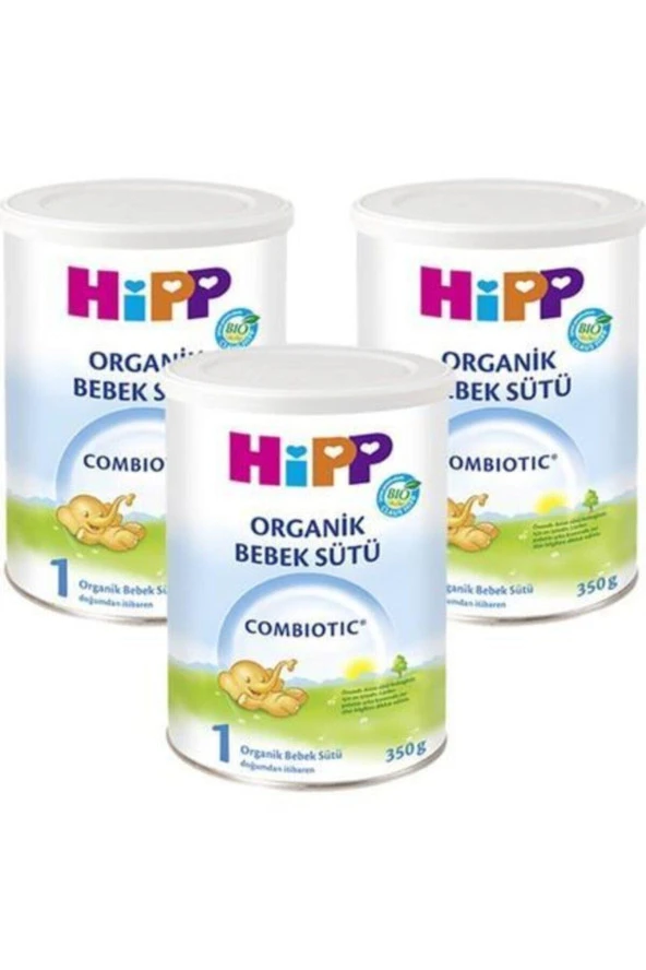1 Organik Combiotic Bebek Sütü 350 gr 3 Lü ürün görseli 1