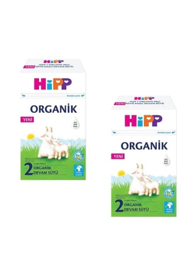 2 Organik Keçi Sütü Bazlı Devam Sütü 400 Gr X 2 Adet ürün görseli 1