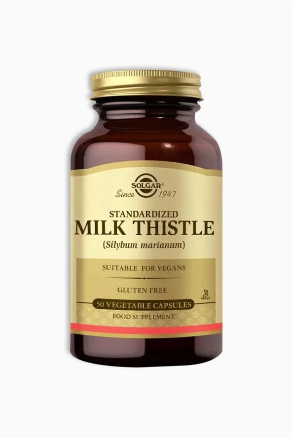 Solgar Milk Thistle(Deve Dikeni) Takviye Edici Gıda 50 Kapsül ürün görseli 1