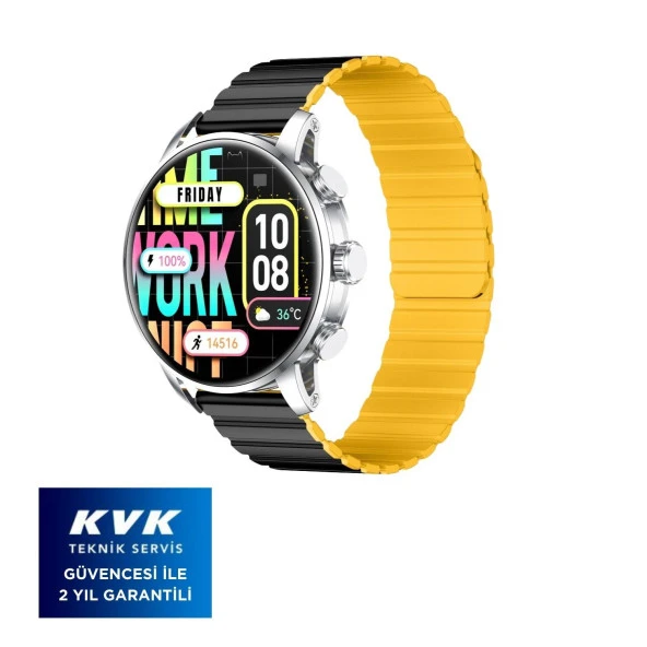 Kieslect Kr2 Stainless Steel Akıllı Saat - Resim 8