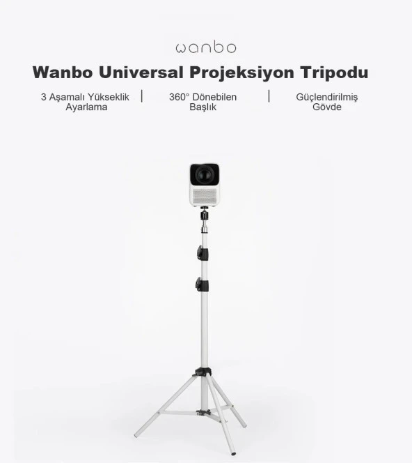 Wanbo Universal Projeksiyon Tripodu ürün görseli 1