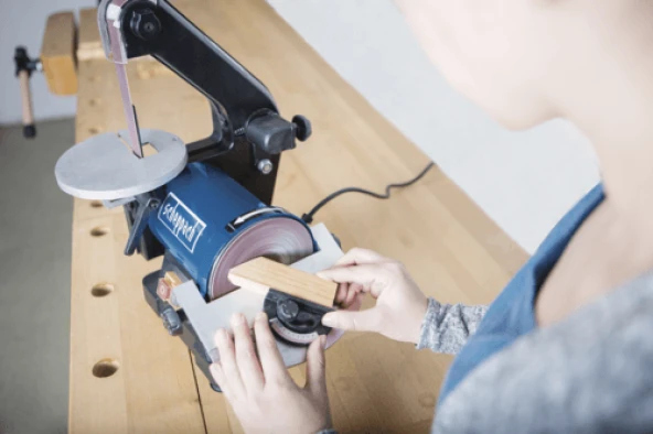 Scheppach BTS700 Şerit Disk Zımpara - Resim 4