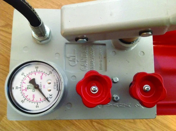 Candan CM 60-BS Test Pompası Pirinç Pistonlu - Resim 2