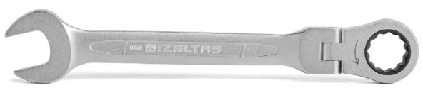 İzeltaş 0345 Mafsallı Cırcır Kombine Anahtar 19 mm ürün görseli 1