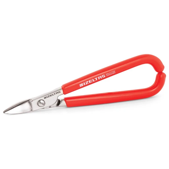 İzeltaş 6801 Kuyumcu Makası Eğri 180 mm ürün görseli 1
