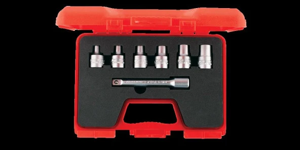 İzeltaş 1/2 Star(Torx) Lokma Anahtar Takımı(7 Parça) ürün görseli 1