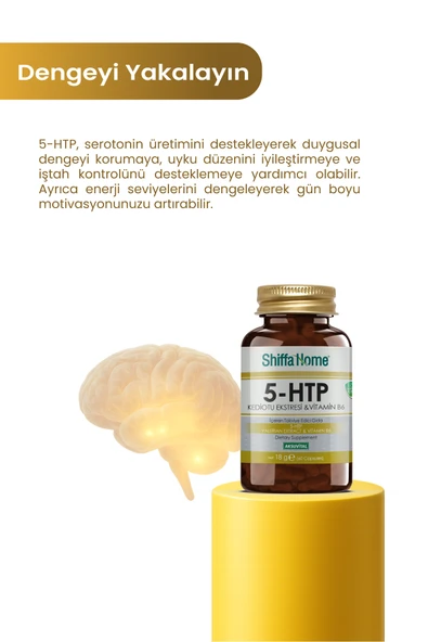 5-HTP 60 KAPSÜL - Resim 4