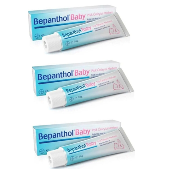 Bepanthol Provitamin B5 Içeren Baby Pişik Önleyici Merhem 30 Gr X3 Adet ürün görseli 1
