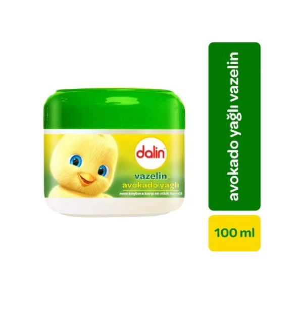 Dalin Avokado Yağlı Vazelin 100 Ml 8690605062057 ürün görseli 1