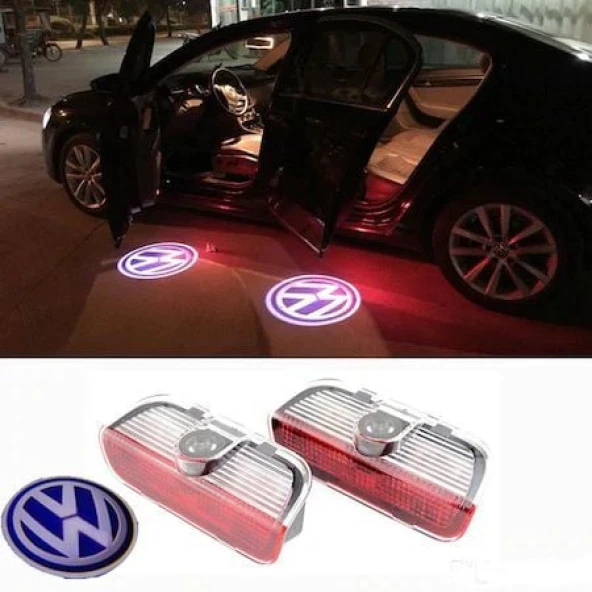 Volkswagen Passat B7 için Kapı Altı Hayalet Logo Orjinal Lazer LED ürün görseli 1