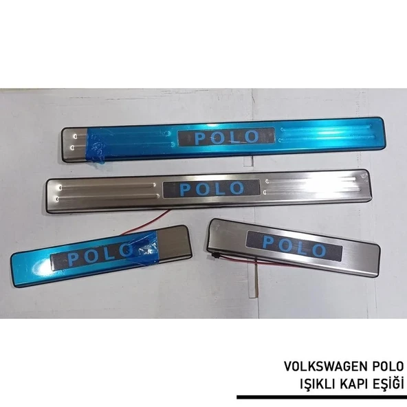 Volkswagen Polo Uyumlu -2009 Işıklı Kapı Eşiği ürün görseli 1