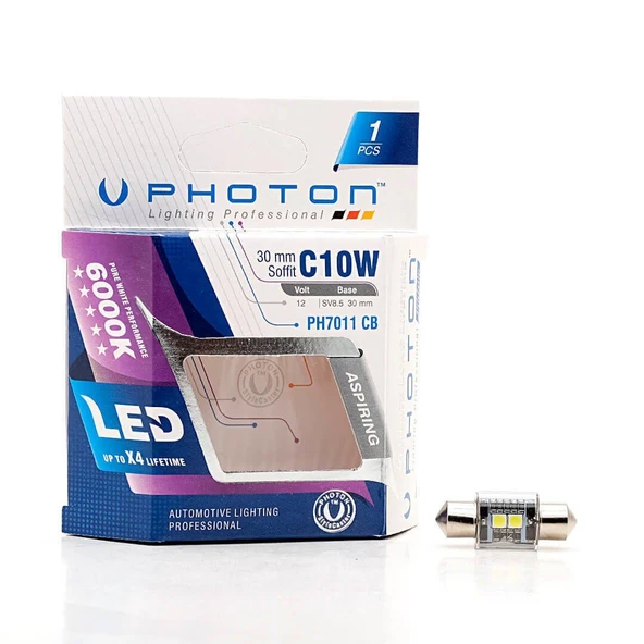 C10W 12V Uyumlu 30Mm Can-Bus Sofit LED Ph7011 ürün görseli 1