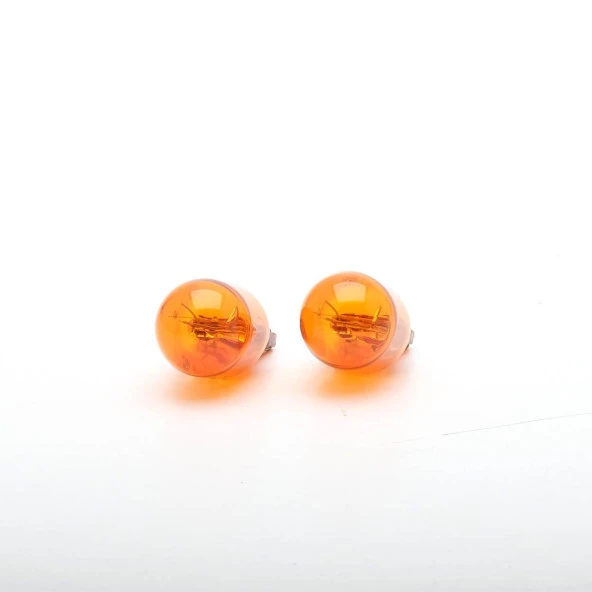 T20 21/5W Uyumlu 12V Çift Devre Natürel Amber - Resim 2