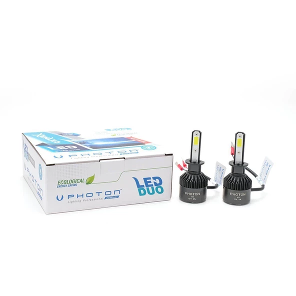 Duo H1 Uyumlu 12V LED Headlıght ürün görseli 1