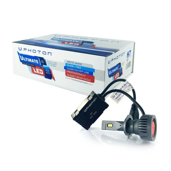 Ultimate H7 Uyumlu 3 Plus LED Headlıght ürün görseli 1