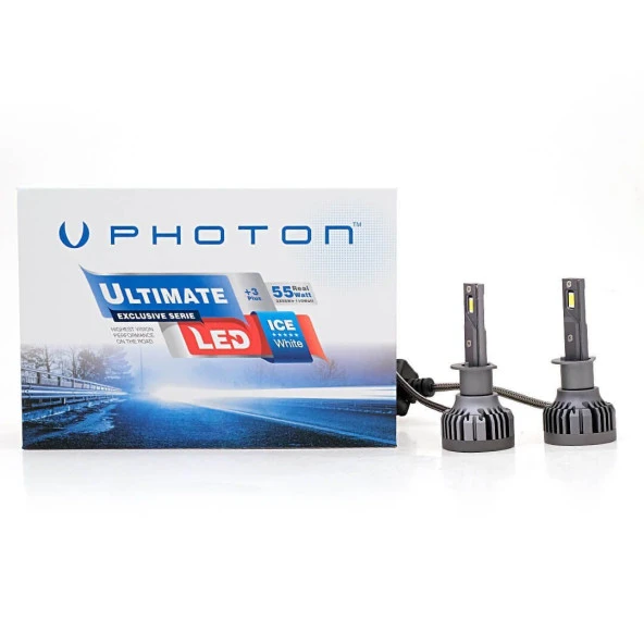 Ultimate H1 Uyumlu 3 Plus LED Headlıght ürün görseli 1