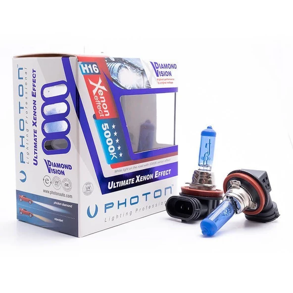 H16 12V Uyumlu 19W 5000K Diamond Vision ürün görseli 1