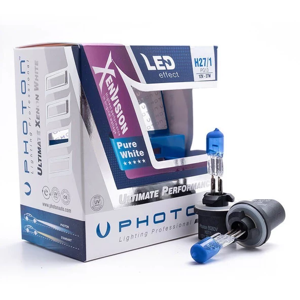H27/1 12V Uyumlu 27W 5000K Diamond Vision ürün görseli 1