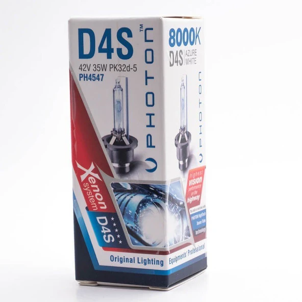 D4S 8000K Uyumlu Azure White Ampul - Resim 3