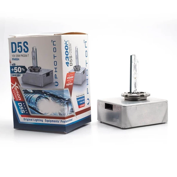 D5S 4300K Uyumlu 0,5 Fazla Işık Oem Ampul ürün görseli 1