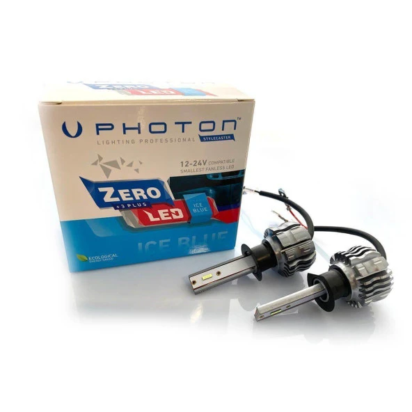Photon Zero Uyumlu H1 Buz Mavisi 3 Plus Fansız LED ürün görseli 1