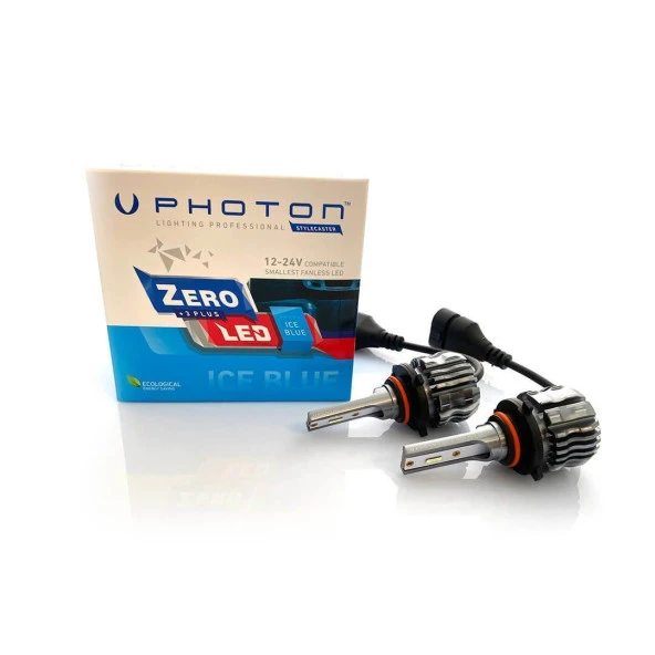 Photon Zero Uyumlu Hatchback3 9005 / Hatchback4 9006 Buz Mavisi 3 Plus Fansız LED ürün görseli 1
