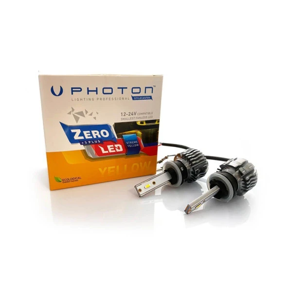 Photon Zero Uyumlu H27 Xtreme Yellow 3 Plus Fansız LED ürün görseli 1