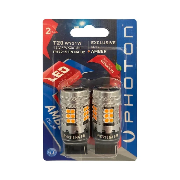 Photon T20 Uyumlu W21W Turuncu Fanlı Blister ürün görseli 1