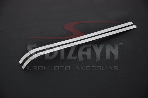 Peugeot Partner Tepee için Krom Sürgülü Kapı Çıtası 2 Parça 2008-2018 ürün görseli 1