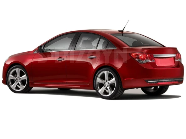 Chevrolet Cruze Sedan için Krom Bagaj Çıtası 2009 Üzeri ürün görseli 1