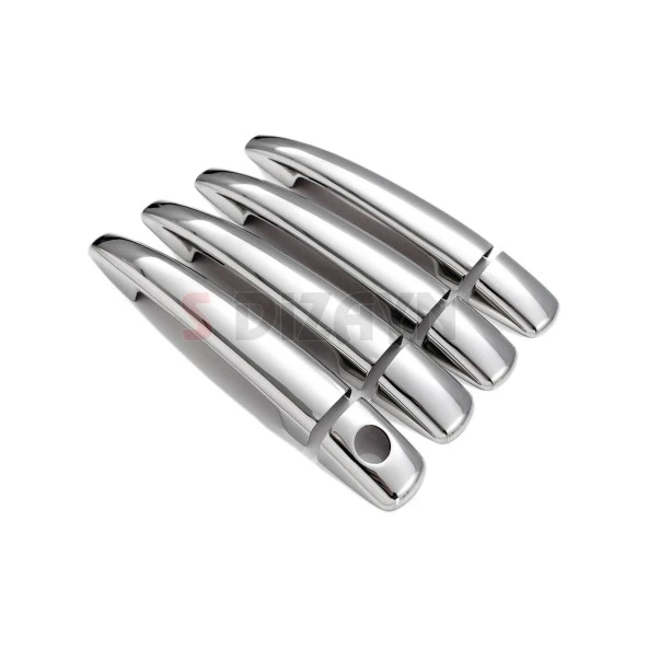Citroen C4 Picasso için Krom Kapı Kolu 4 Kapı 2006-2010 - Resim 2