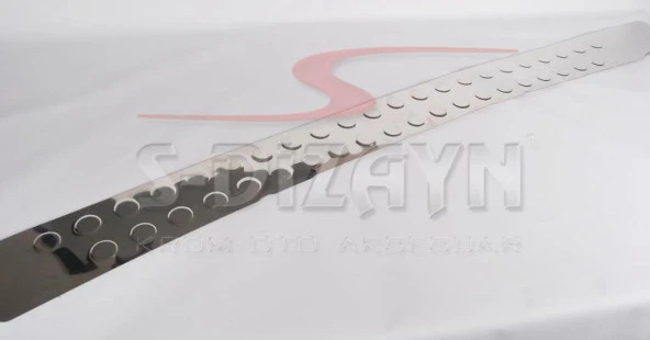 Fiat Fiorino Krom için Arka Tampon Eşiği 2008 Üzeri ürün görseli 1
