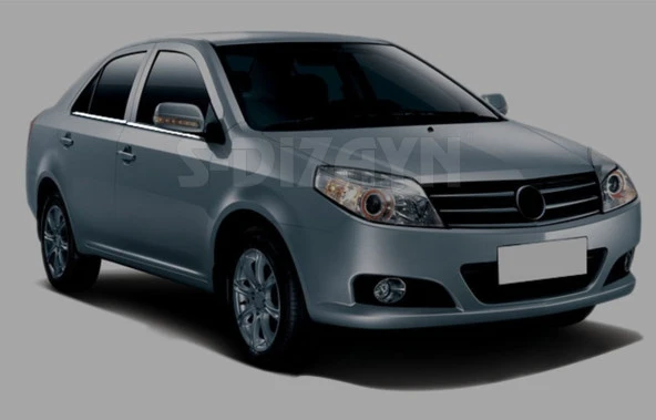 Geely Familia Krom için Cam Çıtası 6 Parça 2009 Üzeri ürün görseli 1